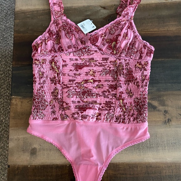 NWT Free People Weekend Plans Bodysuit - Picture 2 of 12